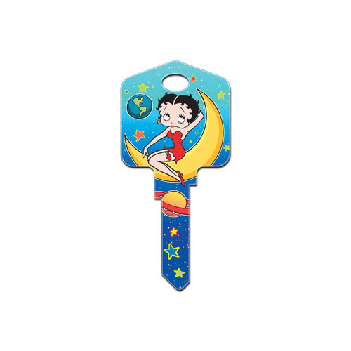 Betty Boop Out of This World Schlage SC1 House Key