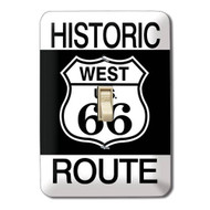 Route 66 Metal Switch Plate Cover