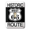 Route 66 Metal Switch Plate Cover