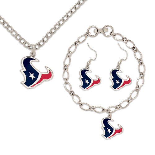 Houston Texans Jewelry Gift Set