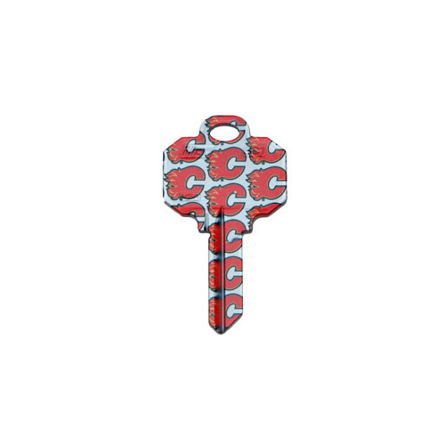 Calgary Flames Schlage SC1 House Key