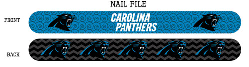 Carolina Panthers Nail File