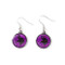 Minnesota Vikings Glitter Dangle Earrings