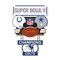 Super Bowl V (5) Colts vs. Cowboys Champion Lapel Pin