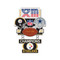 Super Bowl XIII (13) Steelers vs. Cowboys Champion Lapel Pin