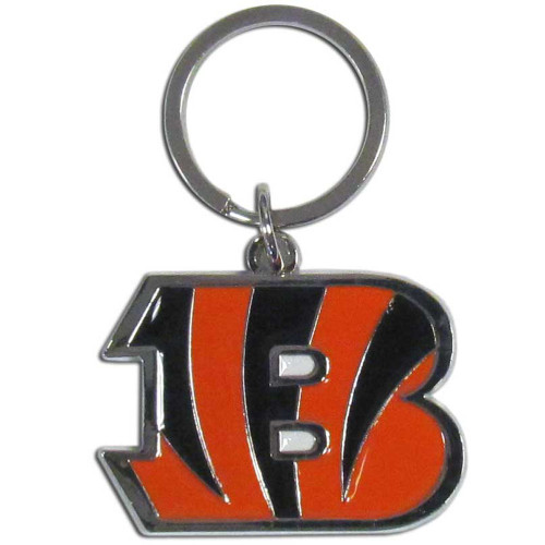 Cincinnati Bengals Chrome Keychain