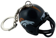 Denver Broncos Helmet Keychain