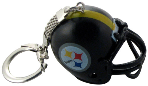 Pittsburgh Steelers Helmet Keychain