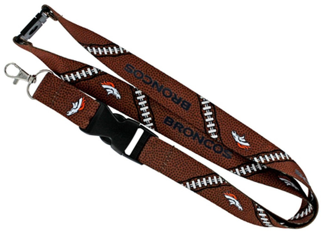 NCAA Boise State Broncos Team Lanyard - 1 Inch Wide, 9 Inch Length, With Swivel Clip For Keys & Badges