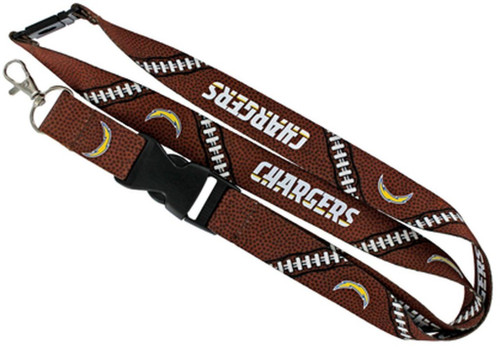 San Diego Chargers Football Laces Lanyard