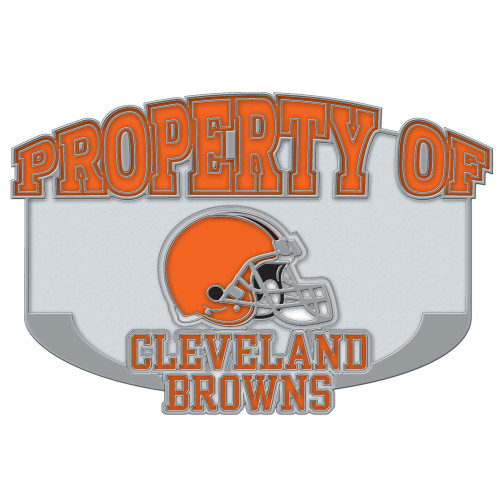Cleveland Browns Property Of Cloisonne Pin