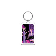 Pink Panther 'Seated' Lucite Key Chain