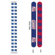 New York Giants Nail File and Nail Decals