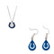 Indianapolis Colts Logo Necklace and Teardrop Earrings