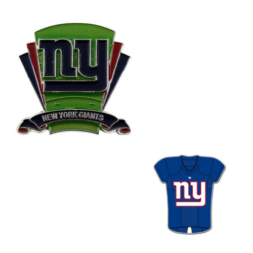 New York Giants Logo Field Pin and Jersey Pin