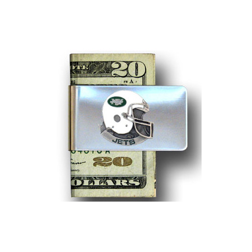 New York Jets Pewter Emblem Money Clip