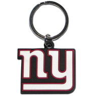 New York Giants Laser Cut Rubber Keychain