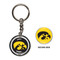 University of Iowa Spinner Keychain (WC)