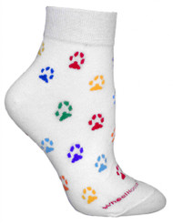 Cat Paws Cotton Ladies Anklet Socks