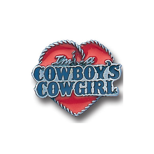 Cowboy's Cowgirl  Lapel Pin