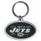 New York Jets Laser Cut Rubber Keychain