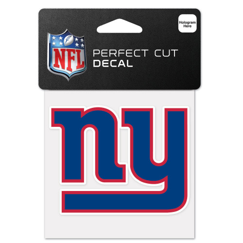 New York Giants 4"x4" Team Logo Decal