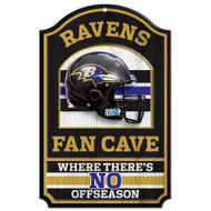 Baltimore Ravens Wooden Sign