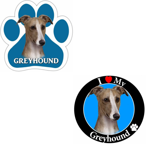 Bundle: Two (2) Greyhound Magnets