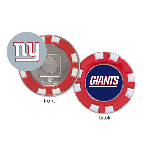 New York Giants Poker Chip Golf Ball Marker