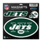 New York Jets 11"x11" Car Magnet Set