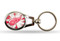 Detroit Red Wings Oval Keychain