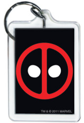 Marvel Comics Deadpool Logo Keychain