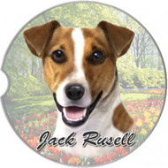 Jack Russell Absorbent Car Cup Coaster