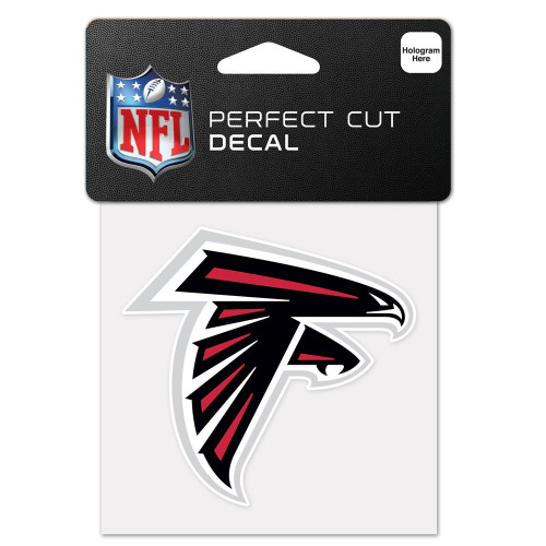 Atlanta Falcons 4"x4" Team Logo Decal