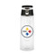 Pittsburgh Steelers 20 Oz Plastic Infuser Sport Bottle