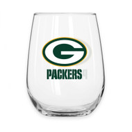 Green Bay Packers Curved Beverage Glass