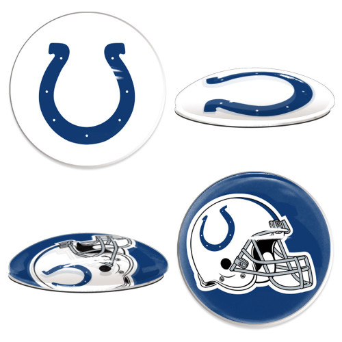 Indianapolis Colts Sport Dotts Glass Magnets (2-Pack)
