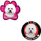 Bundle: Two (2) Bichon Frise Magnets