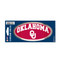 University Of Oklahoma 3" x 7" Chrome Decal