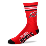 New Jersey Devils Large '4 Stripe' Deuce Socks