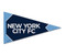 New York City FC Felt Pennant Magnet