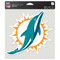 Miami Dolphins 8"x8" Team Logo Decal