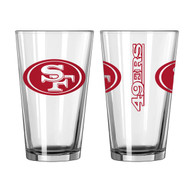 San Francisco 49ers Gameday Pint Glass