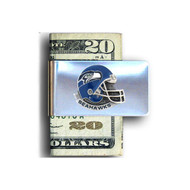 Seattle Seahawks Pewter Emblem Money Clip