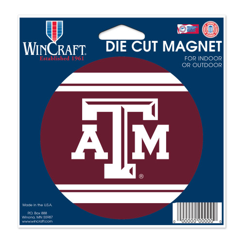 Texas A&M University Die Cut Magnet 4.5" x 6"