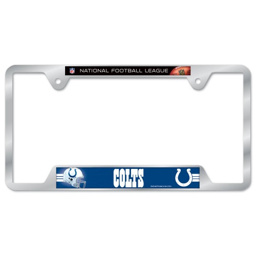 Indianapolis Colts Metal License Plate Frame