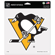 Pittsburgh Penguins 8"x8" Team Logo Decal