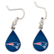 New England Patriots Tear Drop Earrings