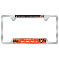 Cincinnati Bengals Metal License Plate Frame