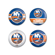 New York Islanders Buttons 4-Pack